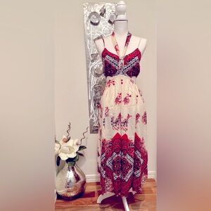 Free People Ivory Combo One Piece